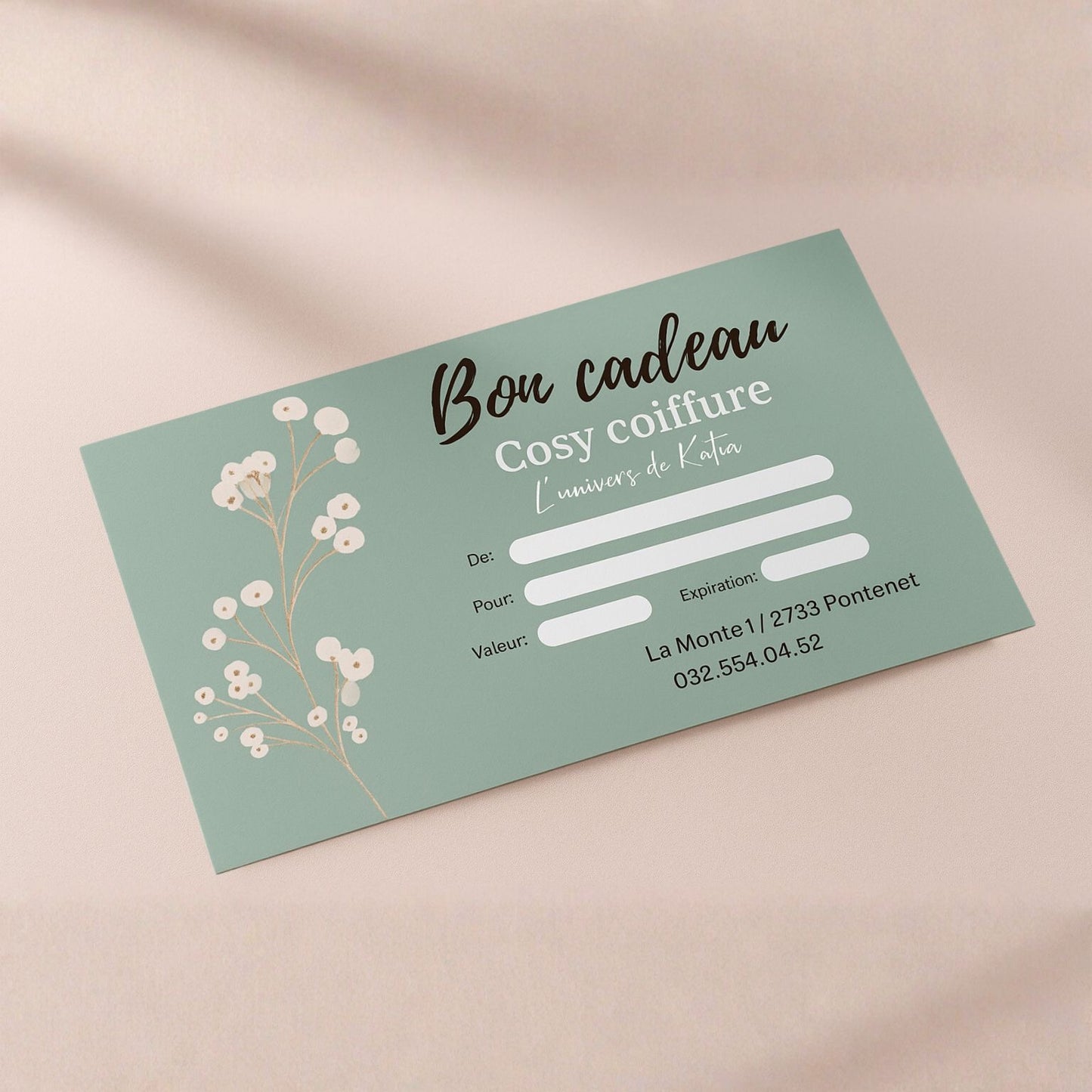 CARTE-CADEAU COSY COIFFURE